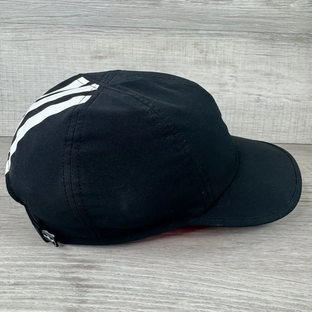 Adidas Originals Baseball Cap Mens OS Black White Trefoil Logo Strapback Hat